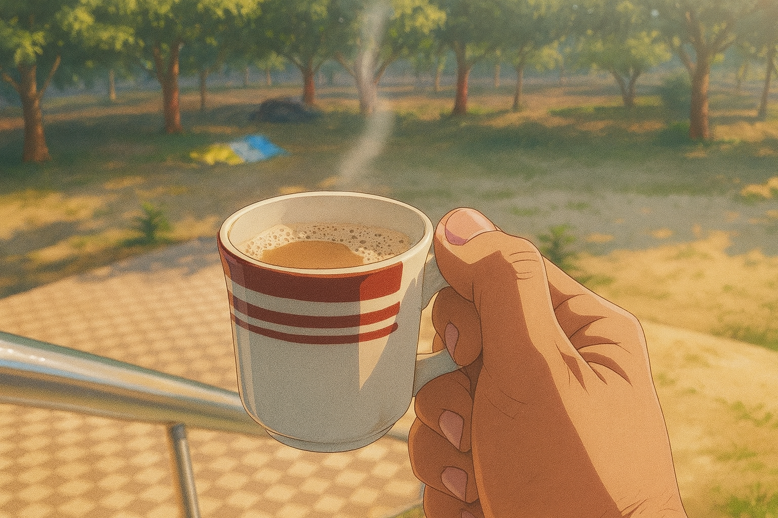 My Morning with Tea | First Blog | Tej Journal